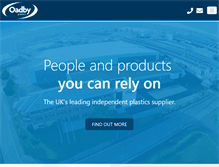 Tablet Screenshot of oadbyplastics.co.uk